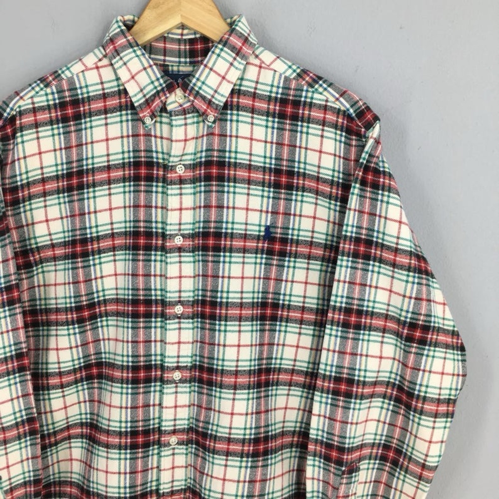 Vintage Ralph Lauren flannel size large - Picture 3 of 14